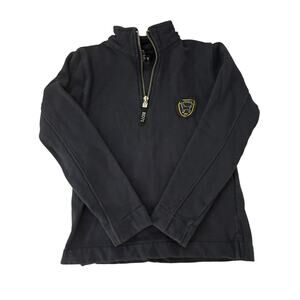 Black Dog Navy Quart Zip Sweatshirt size XS 6-7